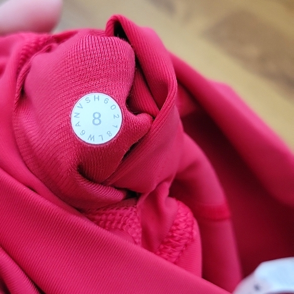 ❌❌❌ SOLD ❌❌❌ 🍉💕NWT lululemon Wunder Under Fuchsia HR Crop 21"/ 8 - Picture 9 of 10